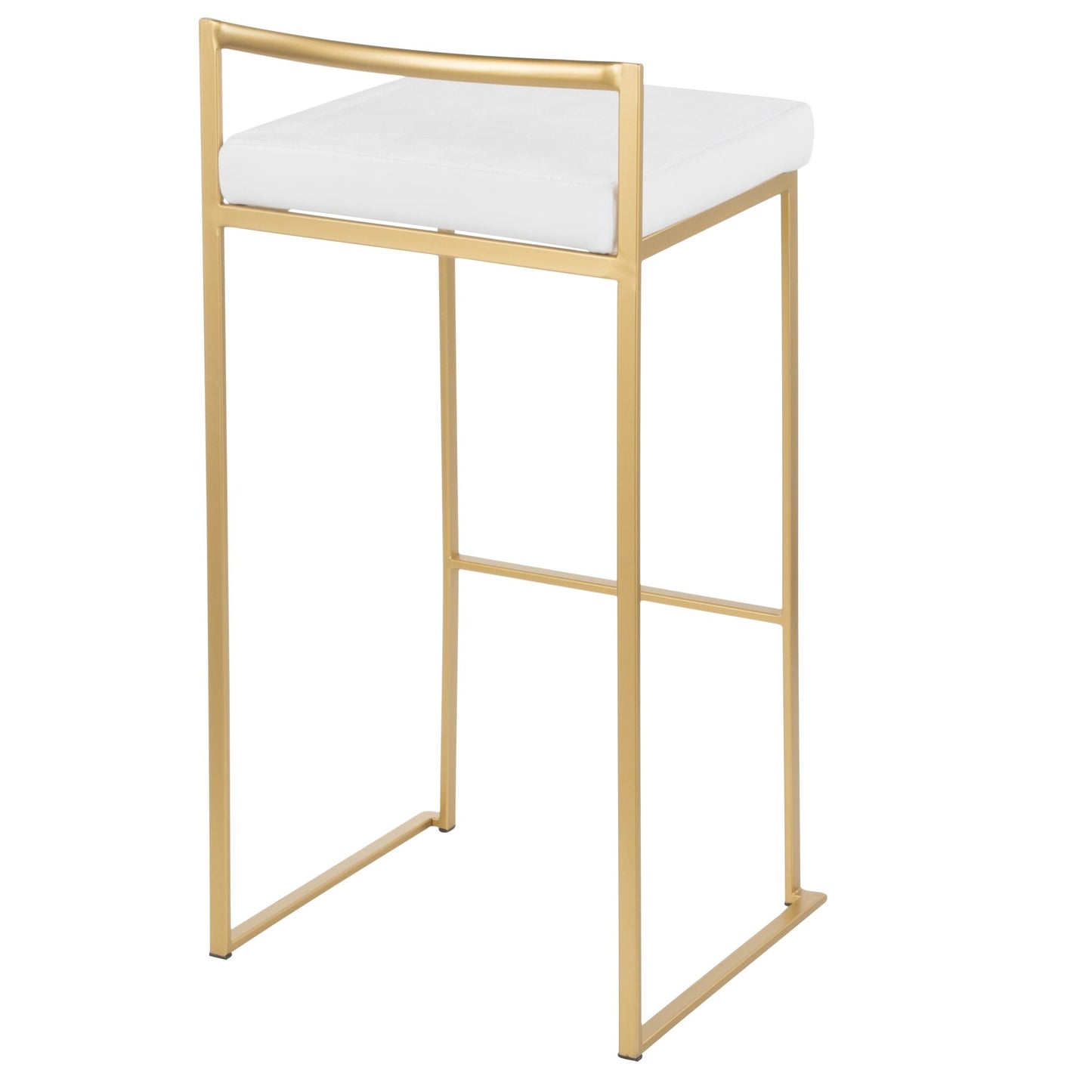 Fuji Stacker 30" Fixed-Height Barstool - Set of 2