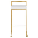Fuji Stacker 30" Fixed-Height Barstool - Set of 2