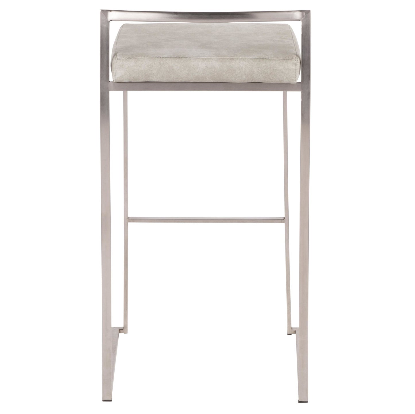 Fuji Stacker 30" Fixed-Height Barstool - Set of 2