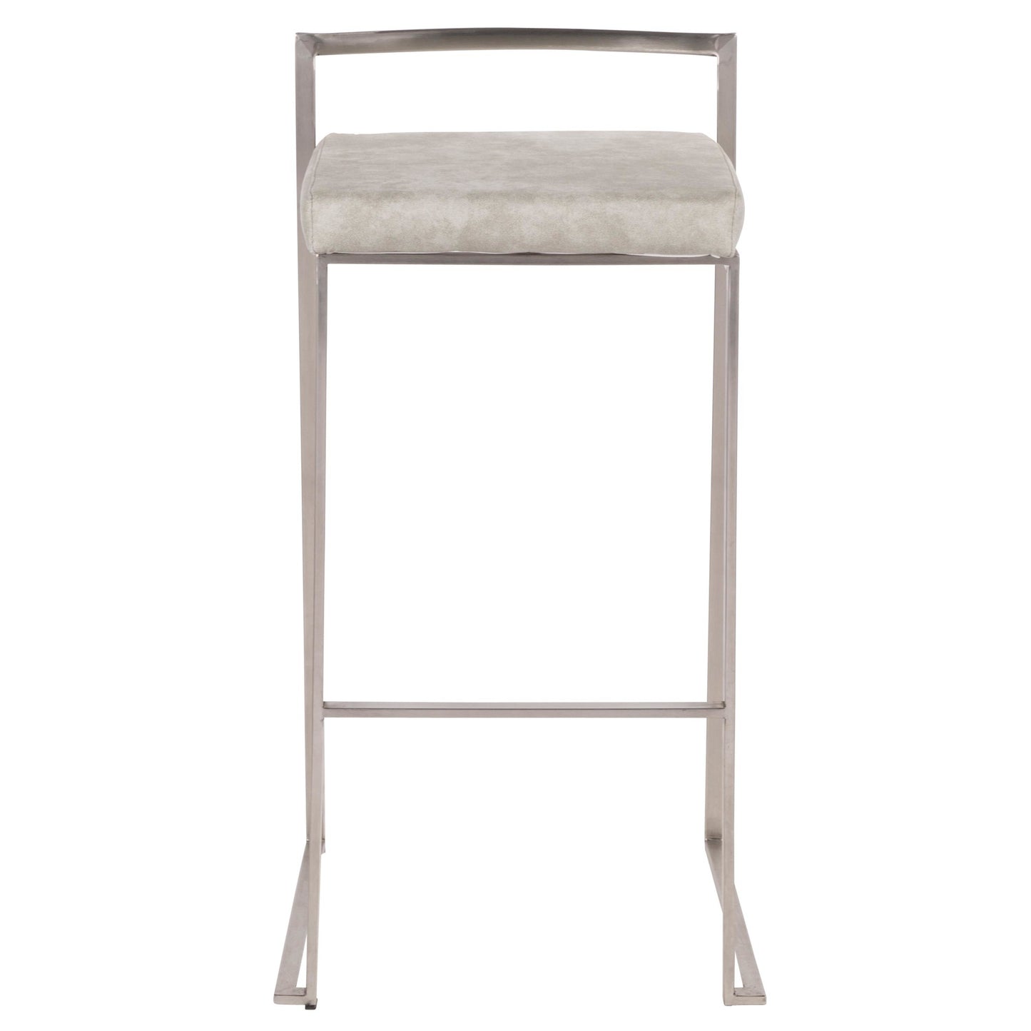Fuji Stacker 30" Fixed-Height Barstool - Set of 2