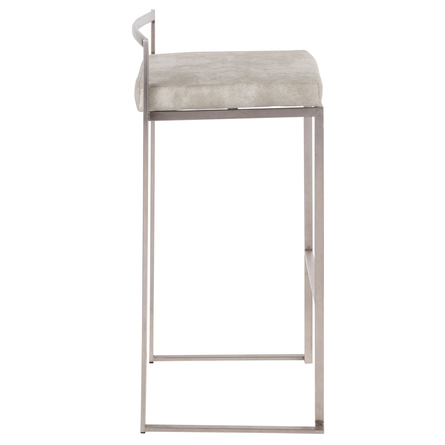 Fuji Stacker 30" Fixed-Height Barstool - Set of 2