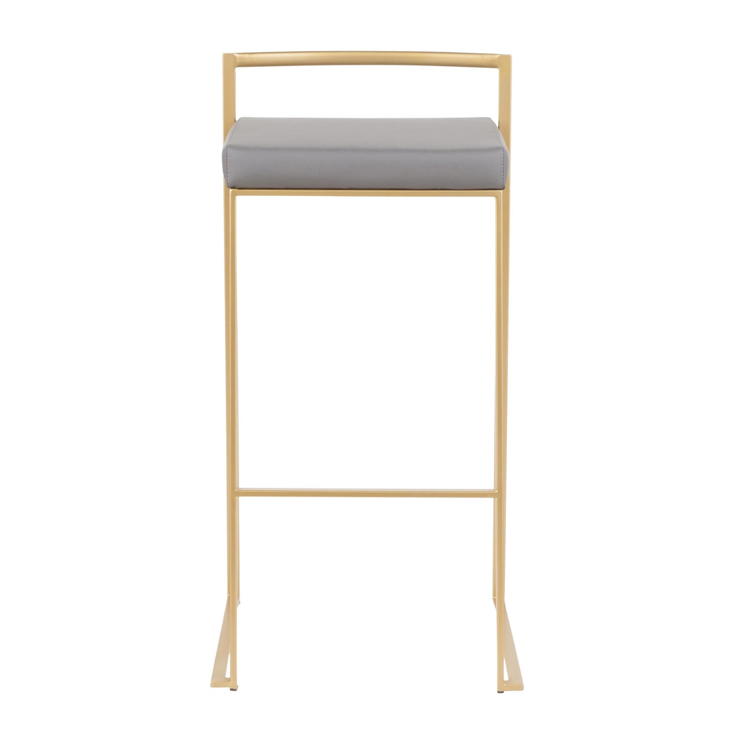Fuji Stacker 30" Fixed-Height Barstool - Set of 2