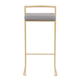 Fuji Stacker 30" Fixed-Height Barstool - Set of 2