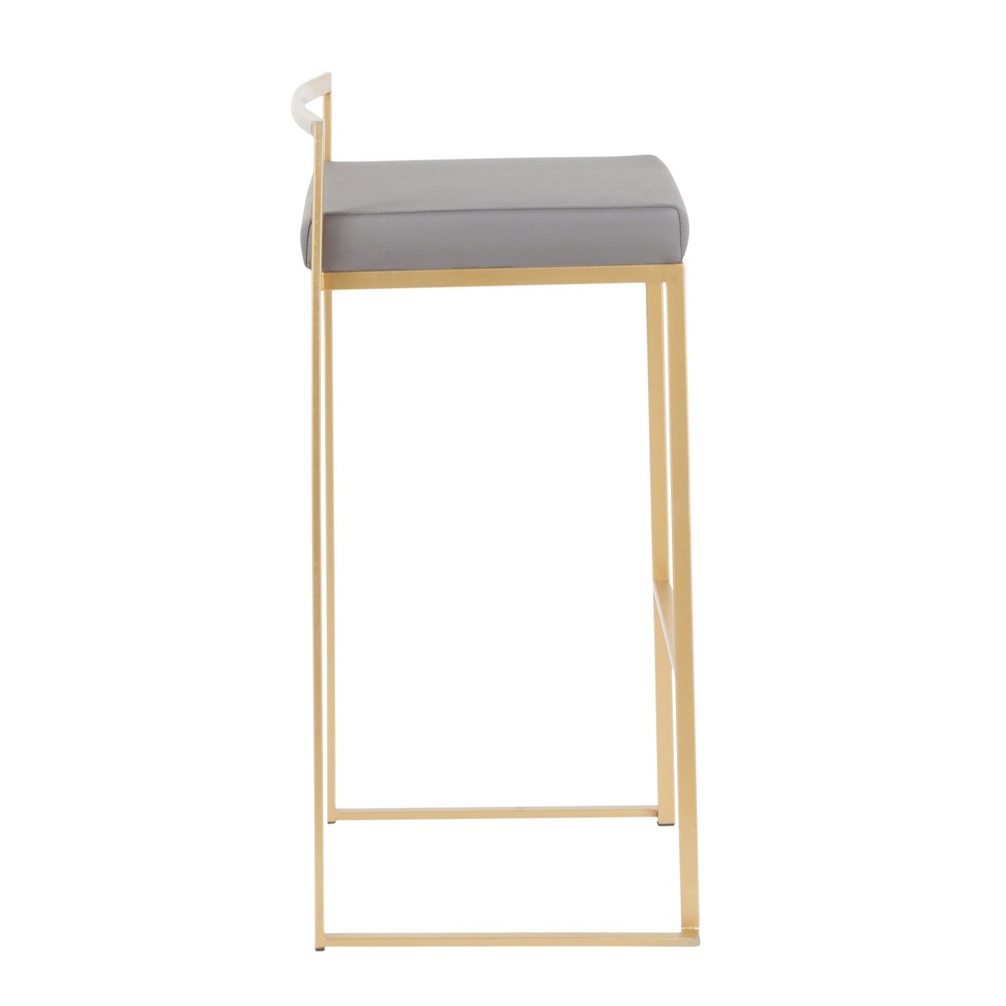 Fuji Stacker 30" Fixed-Height Barstool - Set of 2