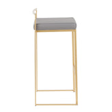 Fuji Stacker 30" Fixed-Height Barstool - Set of 2