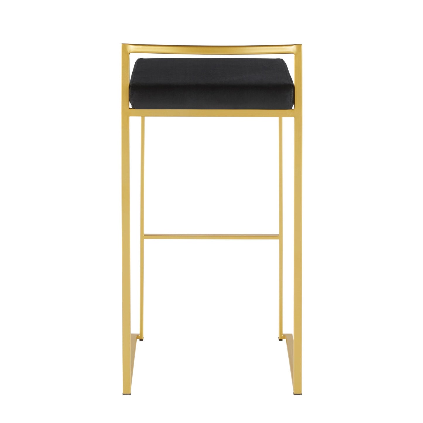 Fuji Stacker 30" Fixed-Height Barstool - Set of 2