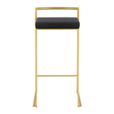 Fuji Stacker 30" Fixed-Height Barstool - Set of 2