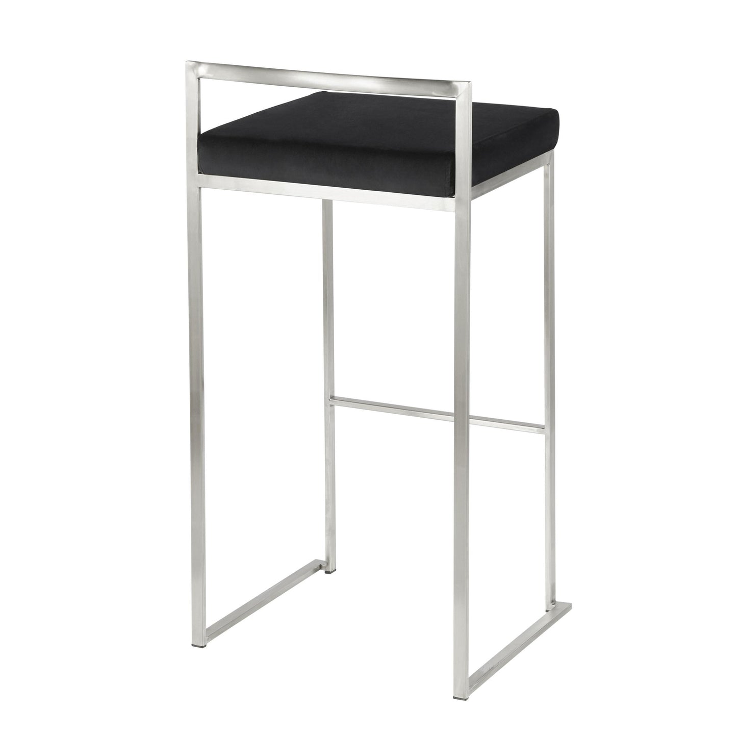 Fuji Stacker 30" Fixed-Height Barstool - Set of 2