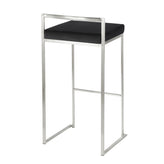 Fuji Stacker 30" Fixed-Height Barstool - Set of 2
