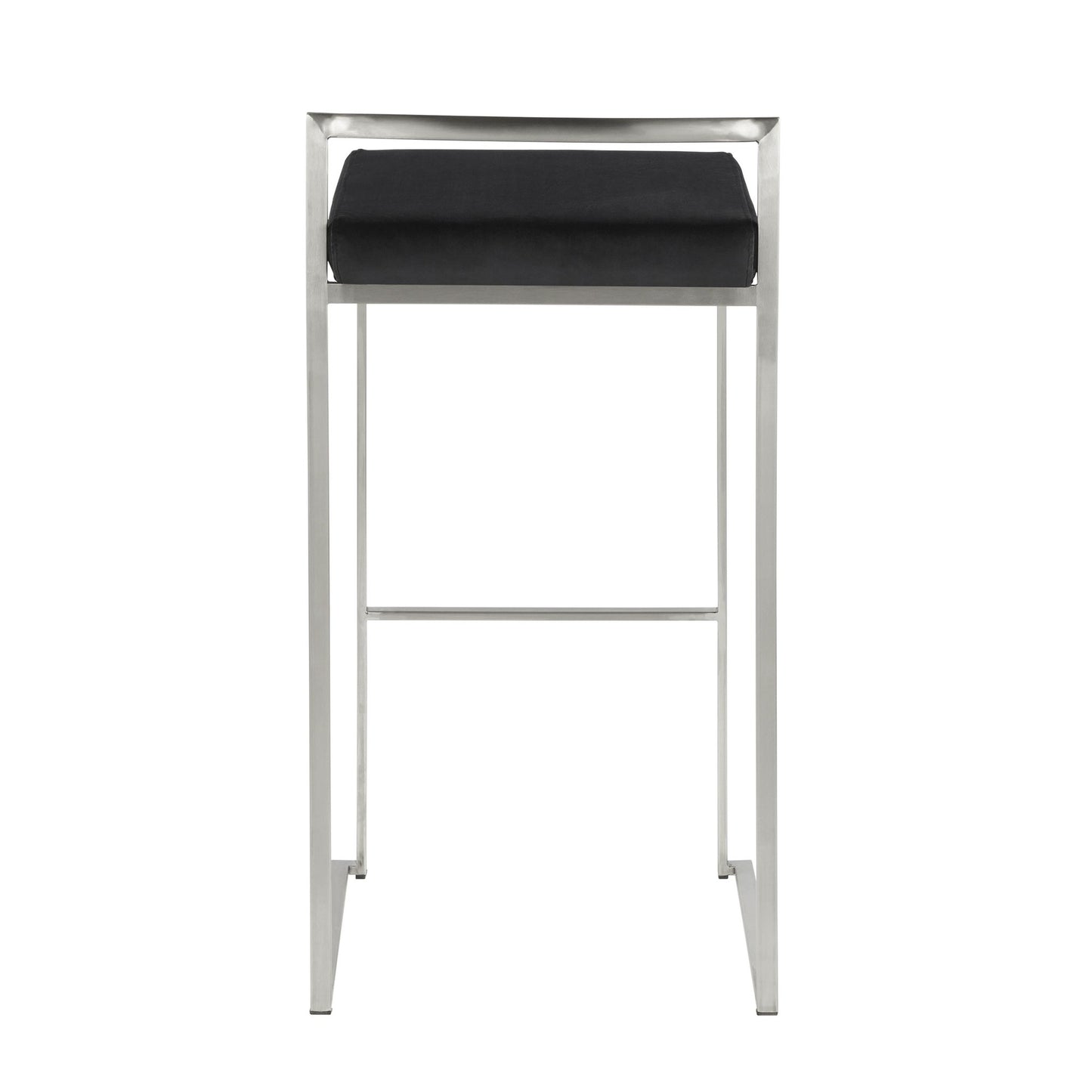 Fuji Stacker 30" Fixed-Height Barstool - Set of 2