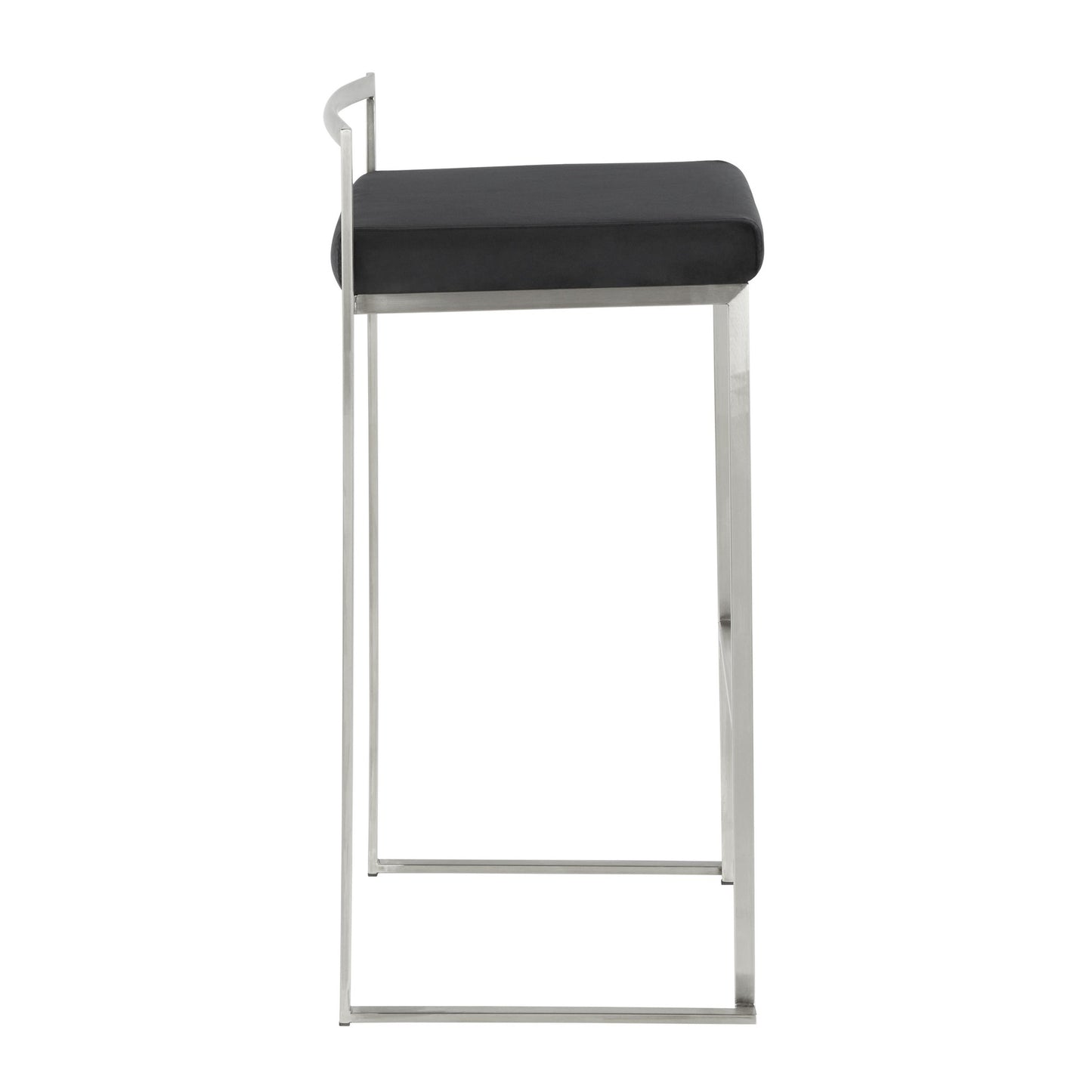 Fuji Stacker 30" Fixed-Height Barstool - Set of 2