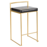 Fuji Stacker 26" Fixed-Height Counter Stool - Set of 2