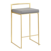 Fuji Stacker 26" Fixed-Height Counter Stool - Set of 2