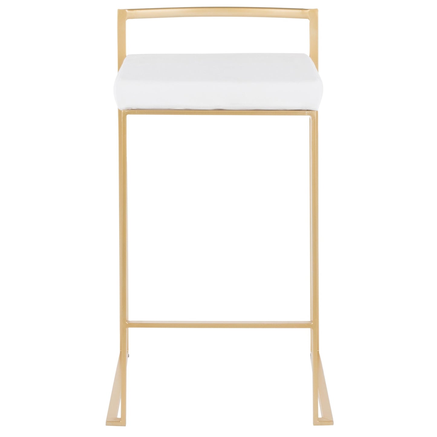 Fuji Stacker 26" Fixed-Height Counter Stool - Set of 2