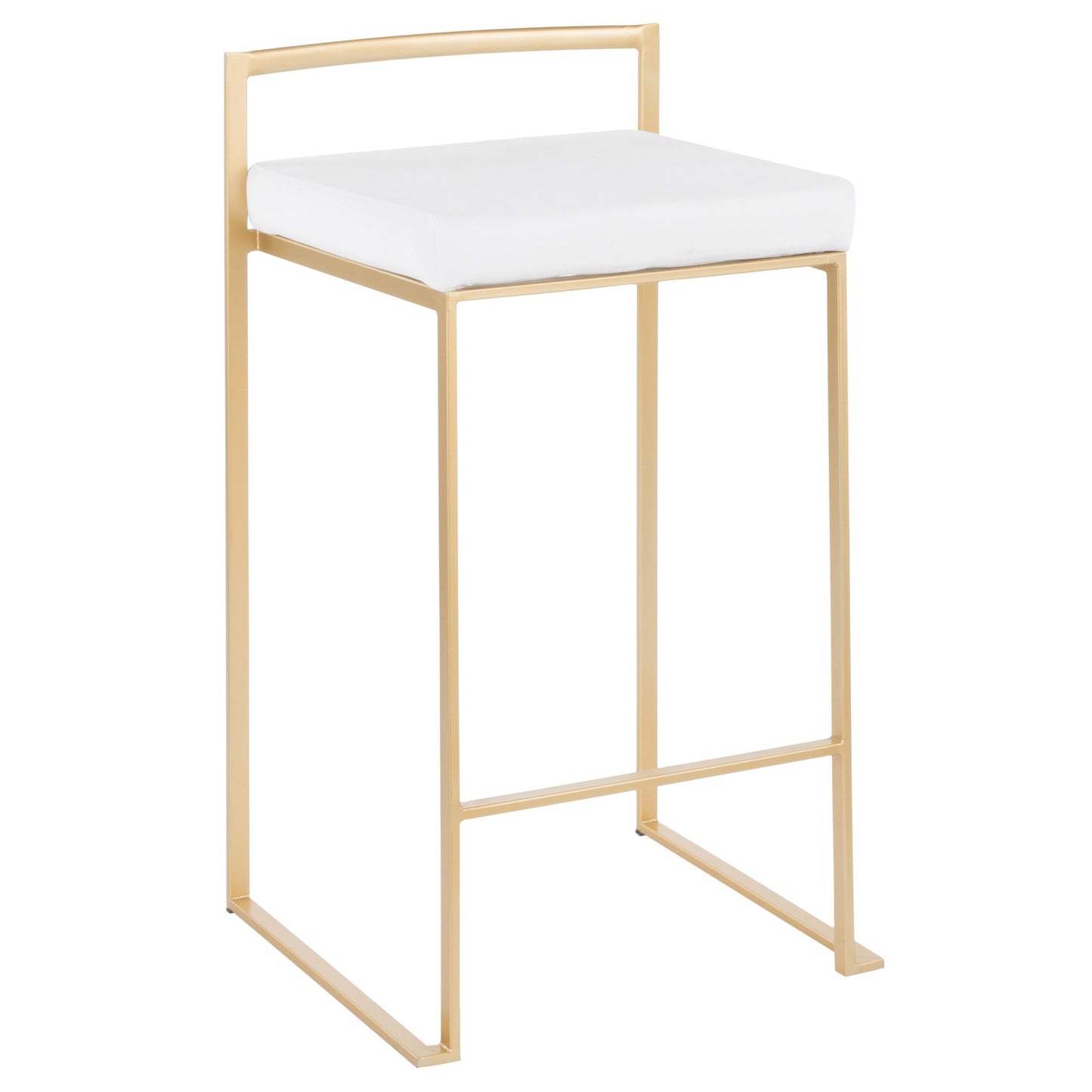 Fuji Stacker 26" Fixed-Height Counter Stool - Set of 2