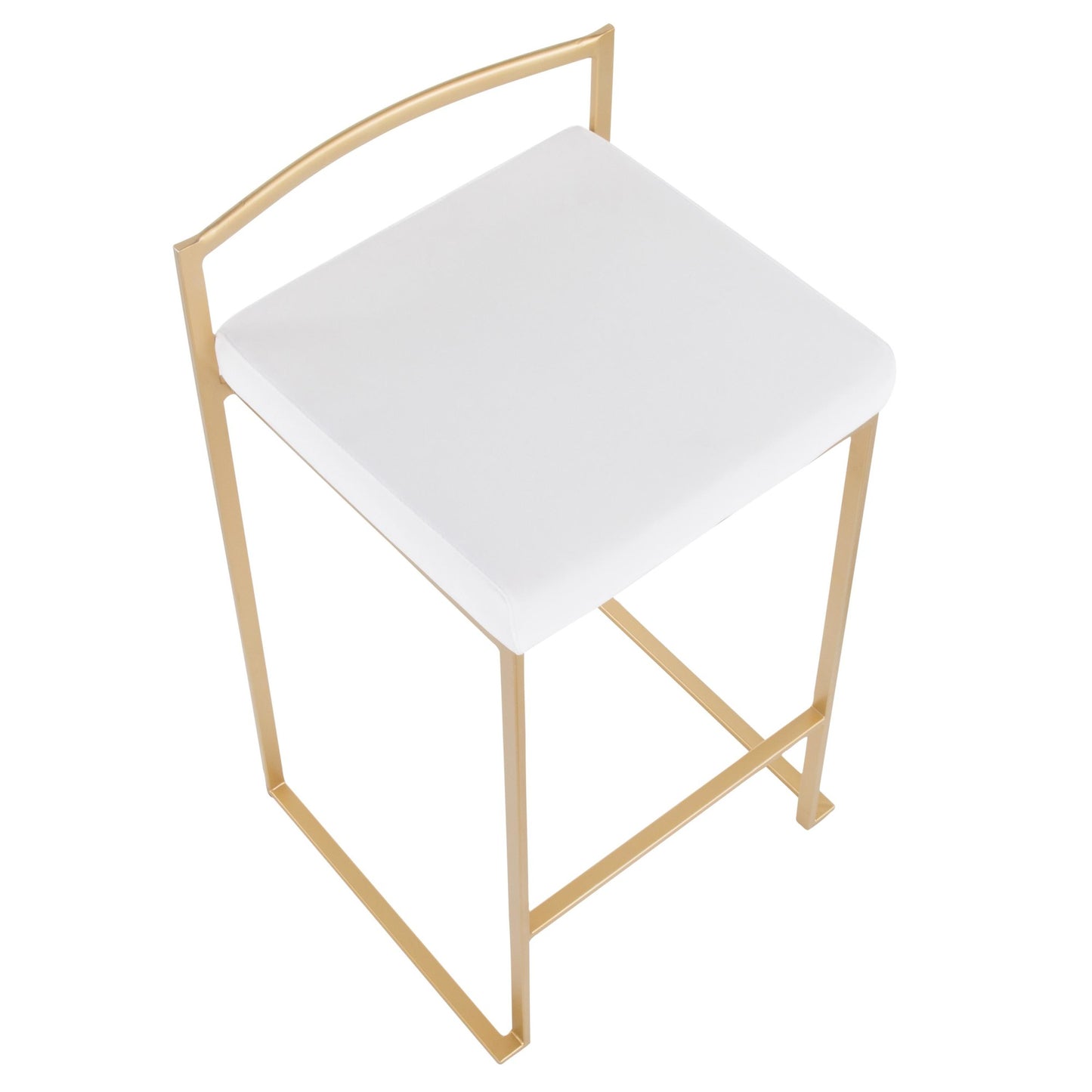 Fuji Stacker 26" Fixed-Height Counter Stool - Set of 2