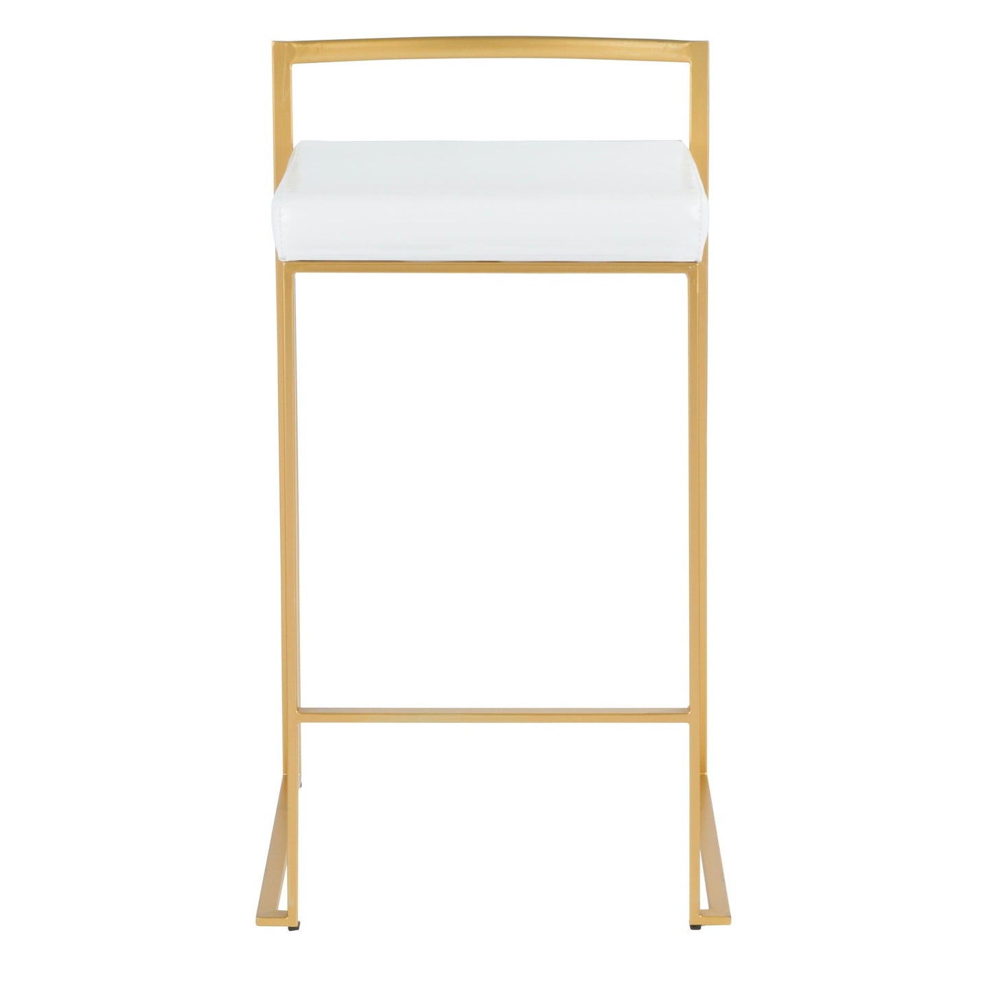 Fuji Stacker 26" Fixed-Height Counter Stool - Set of 2