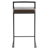Fuji Stacker 26" Fixed-Height Counter Stool - Set of 2