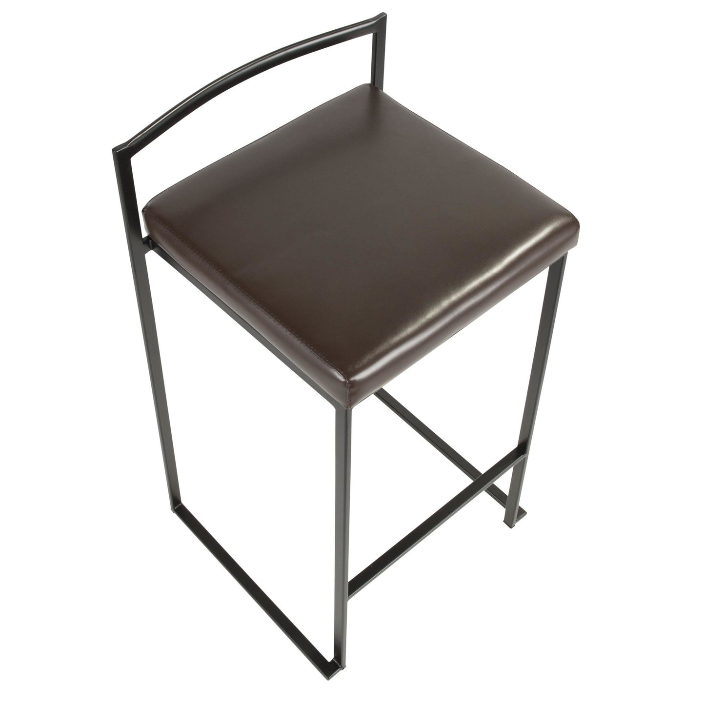 Fuji Stacker 26" Fixed-Height Counter Stool - Set of 2