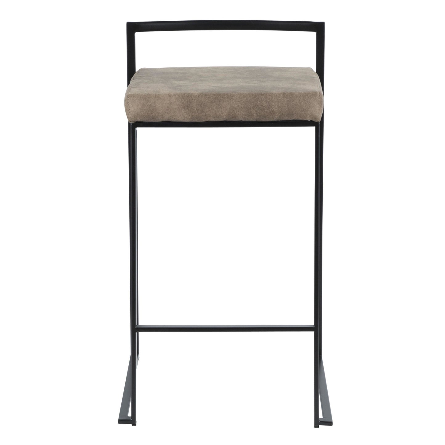 Fuji Stacker 26" Fixed-Height Counter Stool - Set of 2