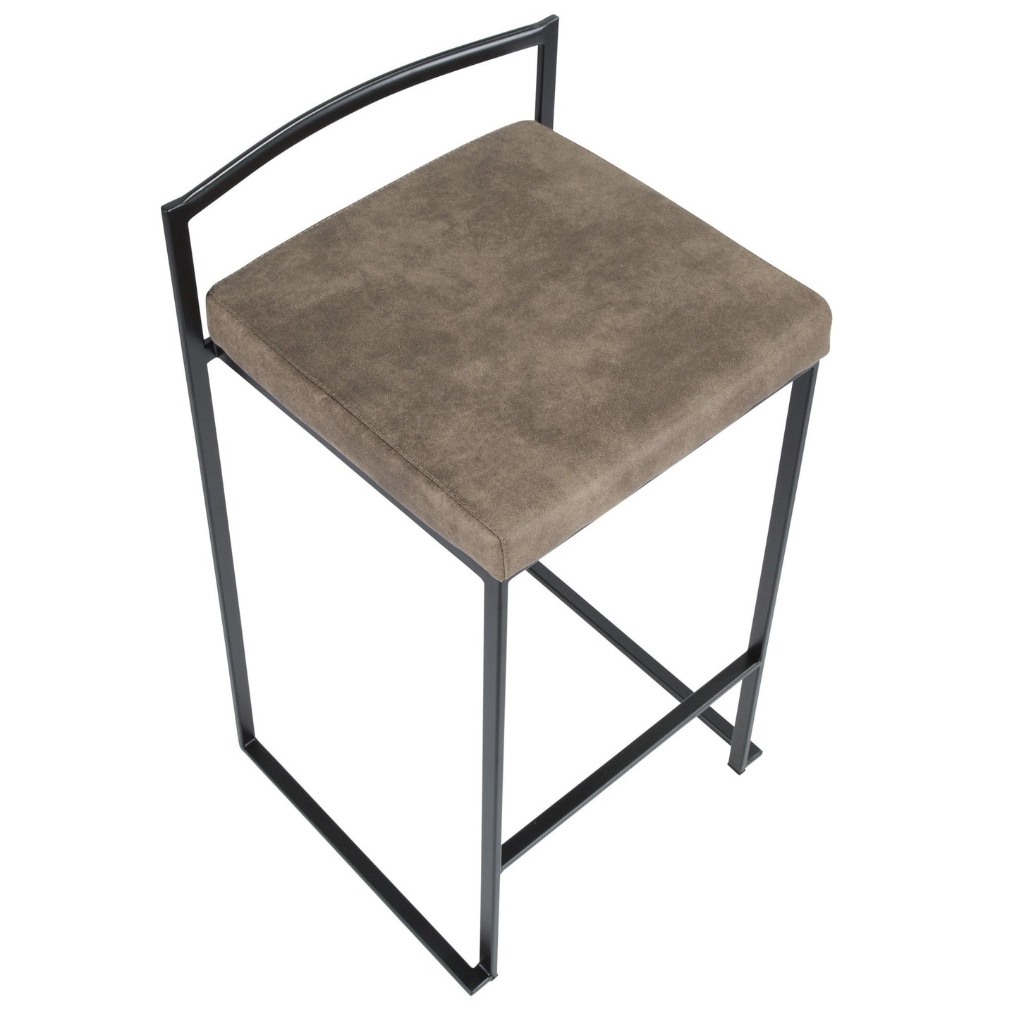 Fuji Stacker 26" Fixed-Height Counter Stool - Set of 2