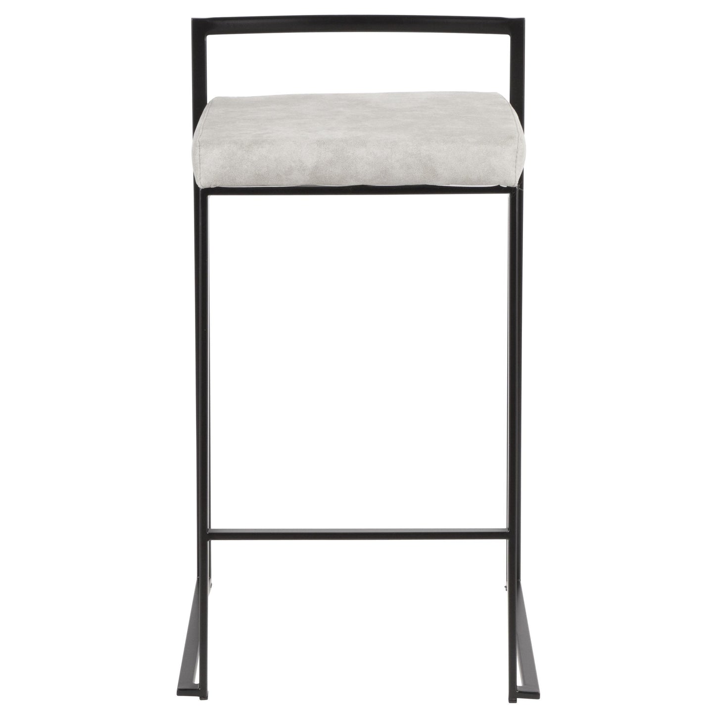 Fuji Stacker 26" Fixed-Height Counter Stool - Set of 2