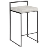 Fuji Stacker 26" Fixed-Height Counter Stool - Set of 2