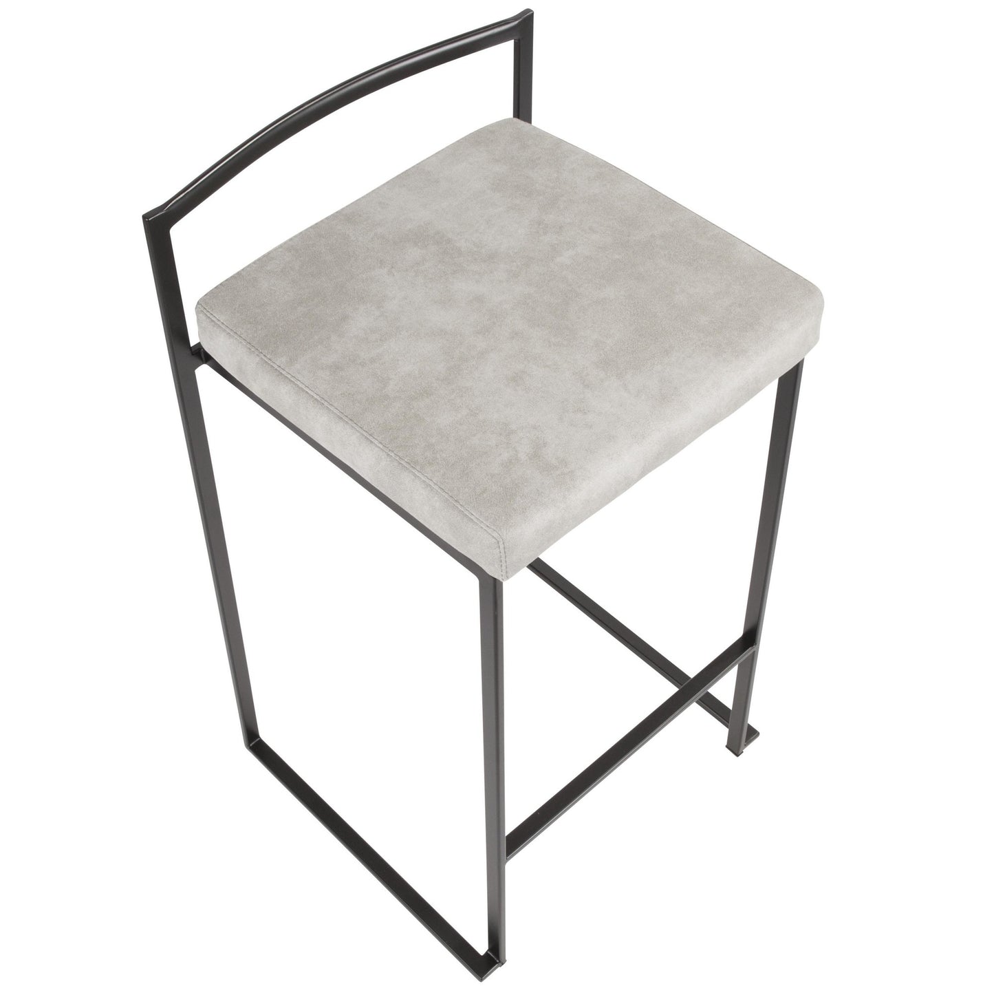Fuji Stacker 26" Fixed-Height Counter Stool - Set of 2