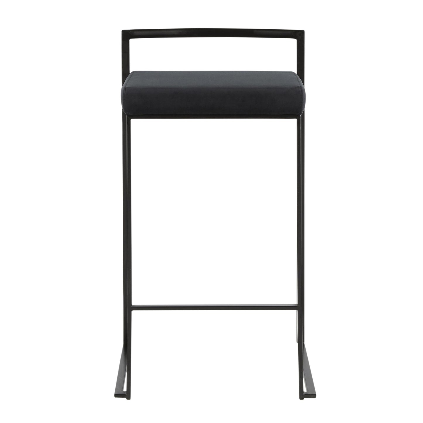 Fuji Stacker 26" Fixed-Height Counter Stool - Set of 2
