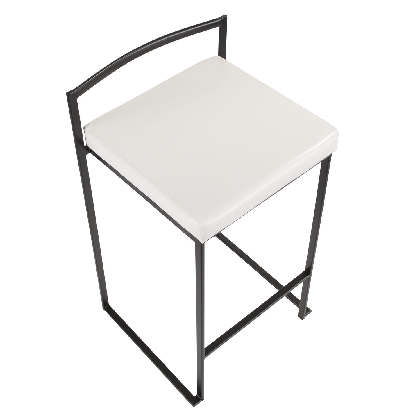 Fuji Stacker 26" Fixed-Height Counter Stool - Set of 2