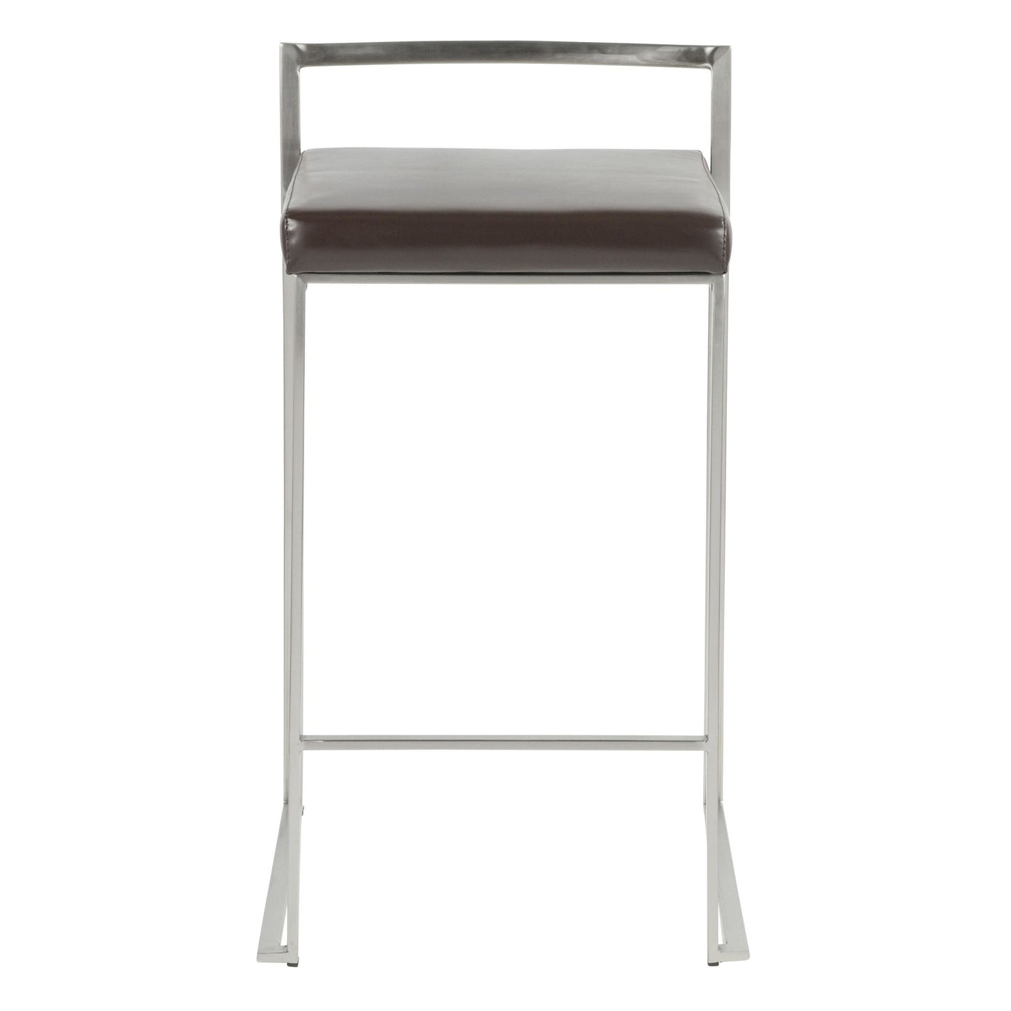 Fuji Stacker 26" Fixed-Height Counter Stool - Set of 2