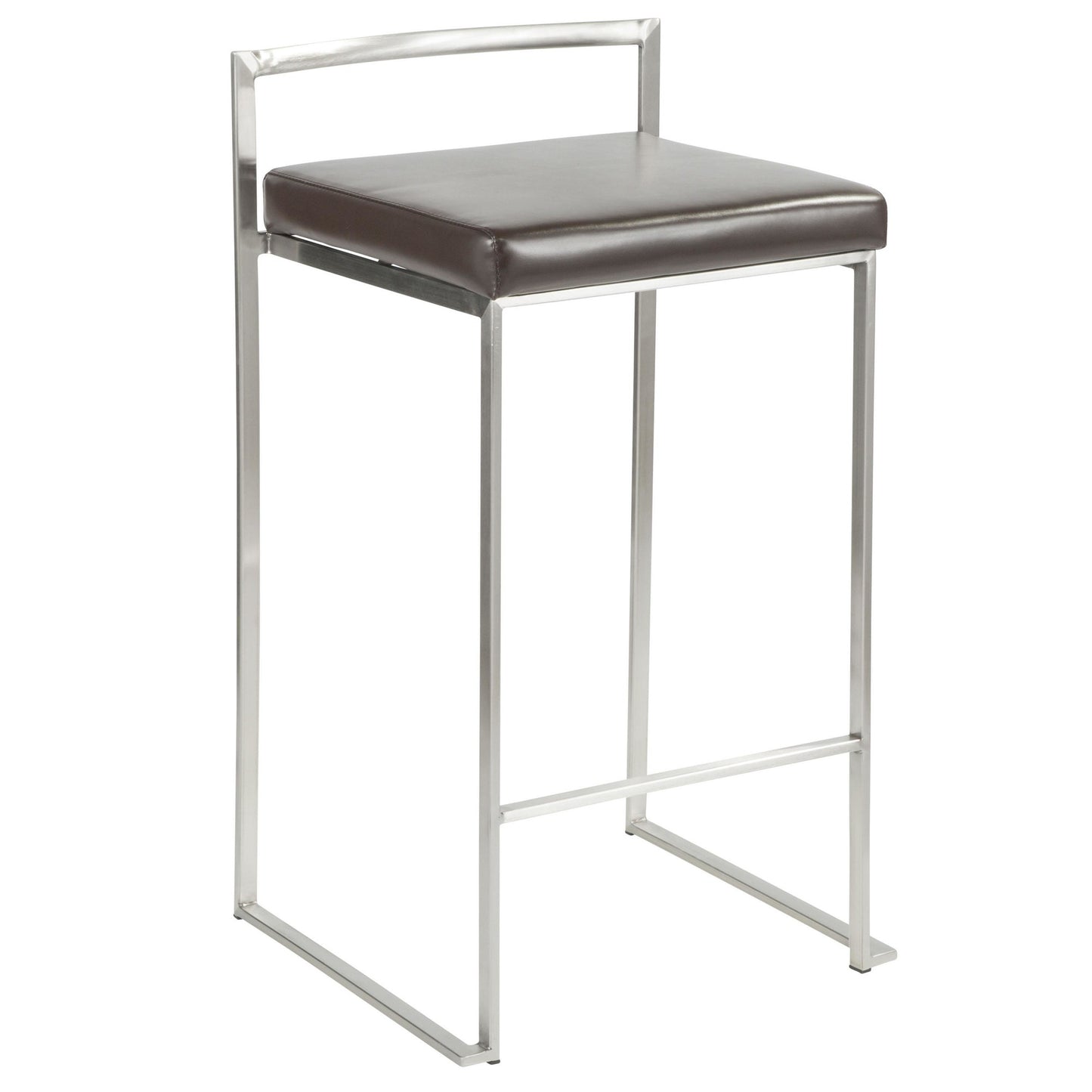 Fuji Stacker 26" Fixed-Height Counter Stool - Set of 2