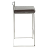 Fuji Stacker 26" Fixed-Height Counter Stool - Set of 2