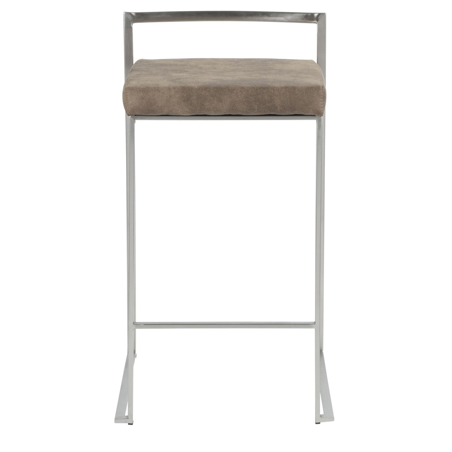Fuji Stacker 26" Fixed-Height Counter Stool - Set of 2