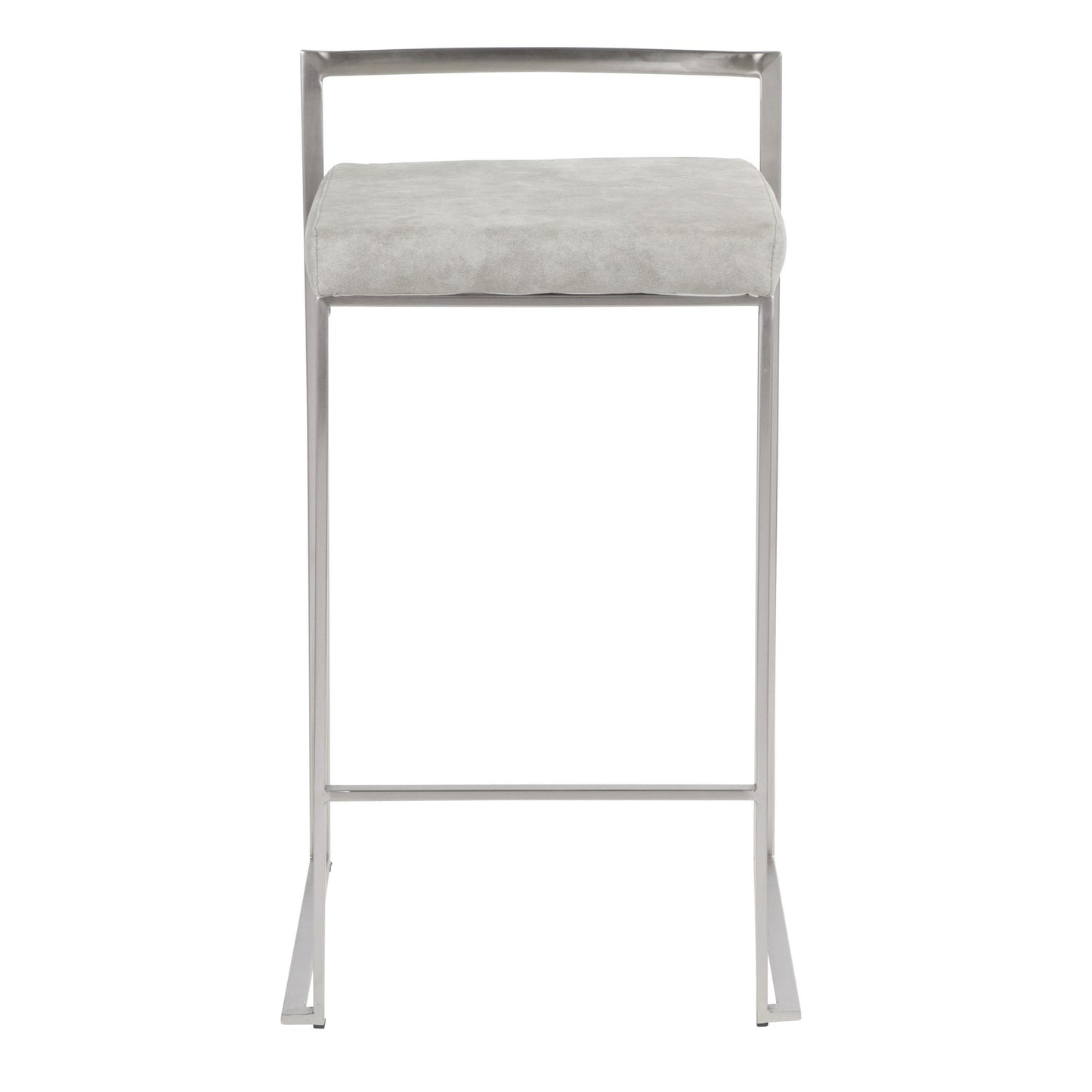 Fuji Stacker 26" Fixed-Height Counter Stool - Set of 2