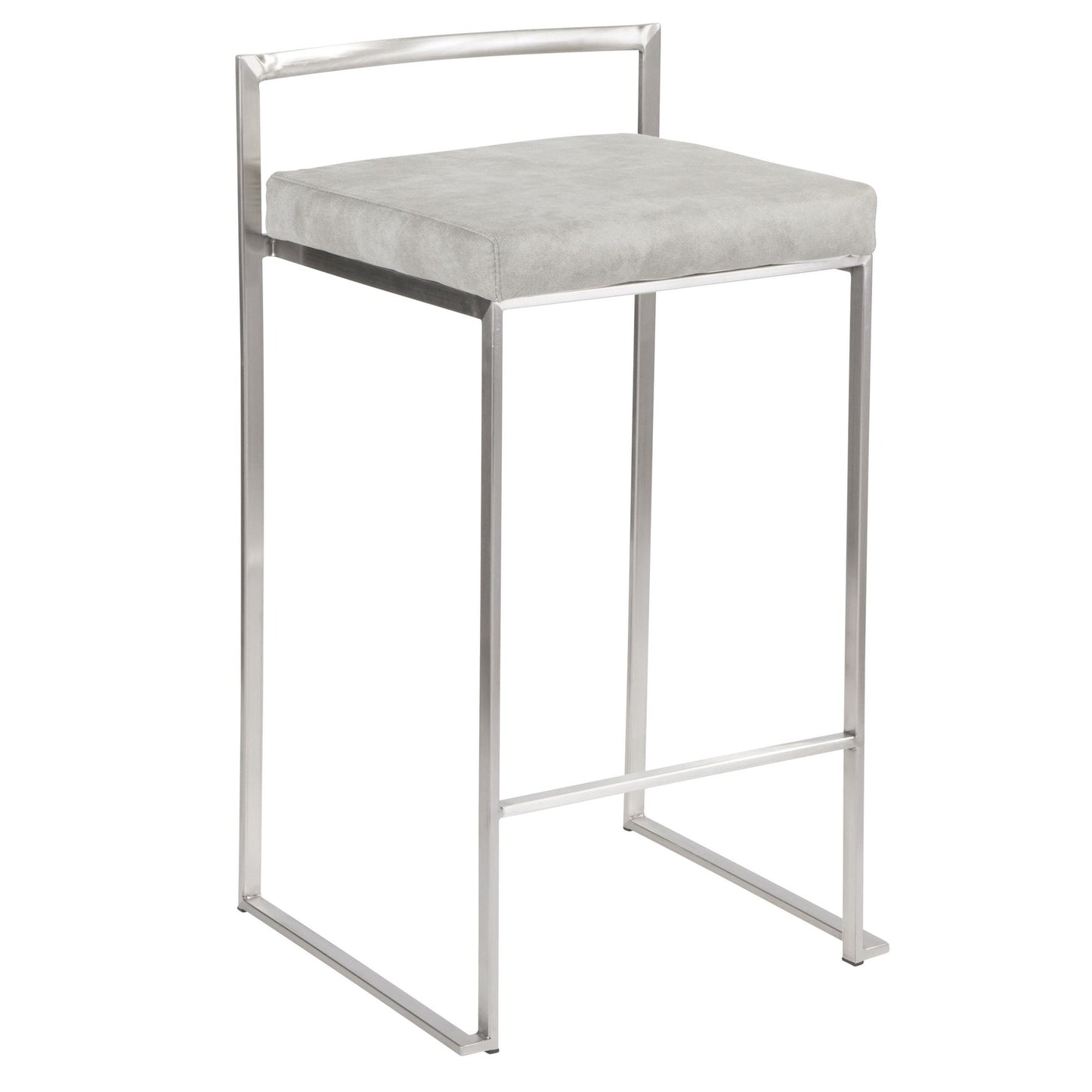 Fuji Stacker 26" Fixed-Height Counter Stool - Set of 2
