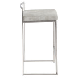 Fuji Stacker 26" Fixed-Height Counter Stool - Set of 2