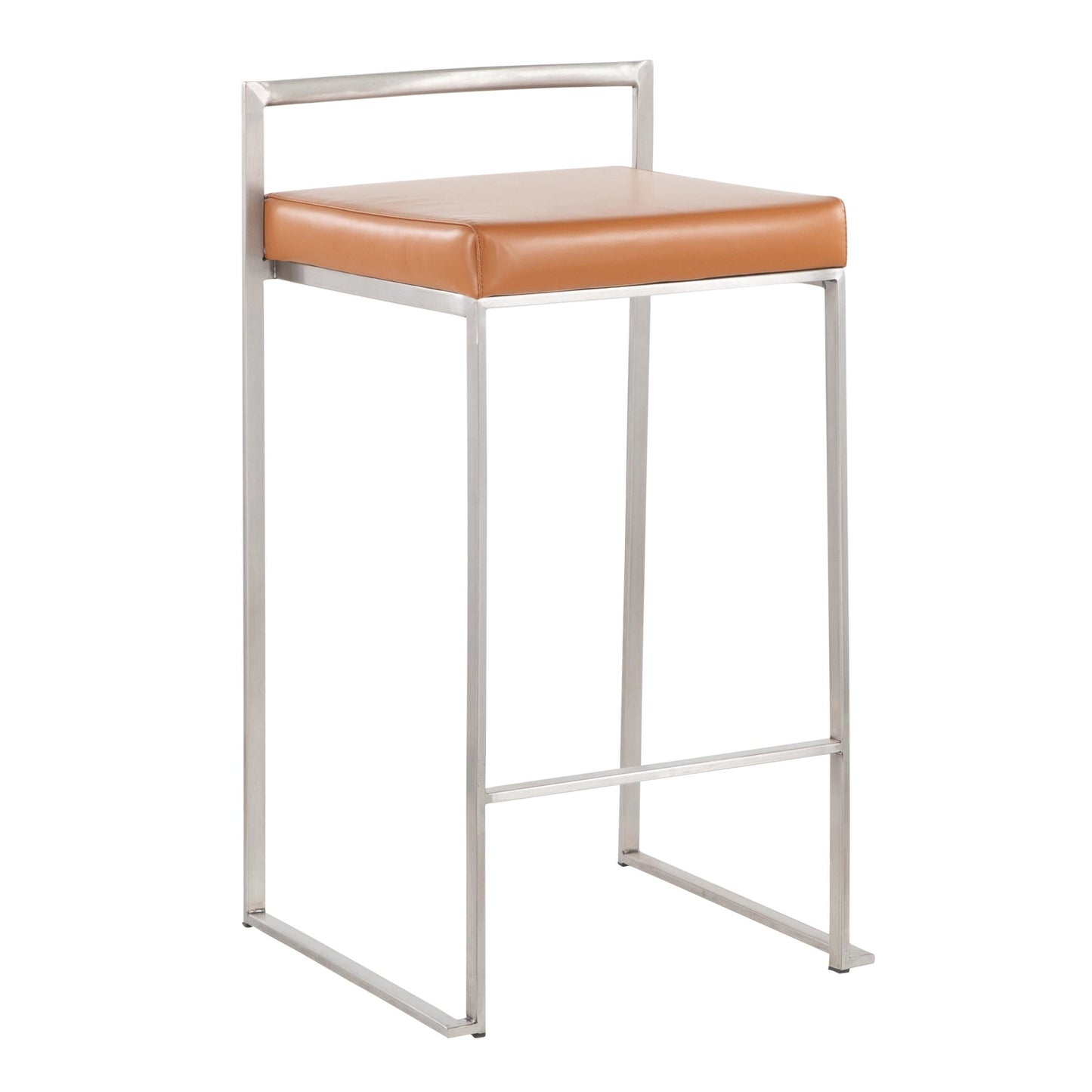 Fuji Stacker 26" Fixed-Height Counter Stool - Set of 2