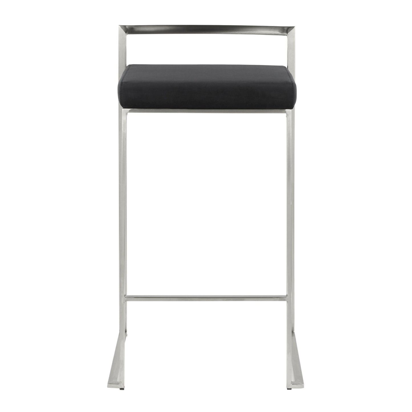 Fuji Stacker 26" Fixed-Height Counter Stool - Set of 2