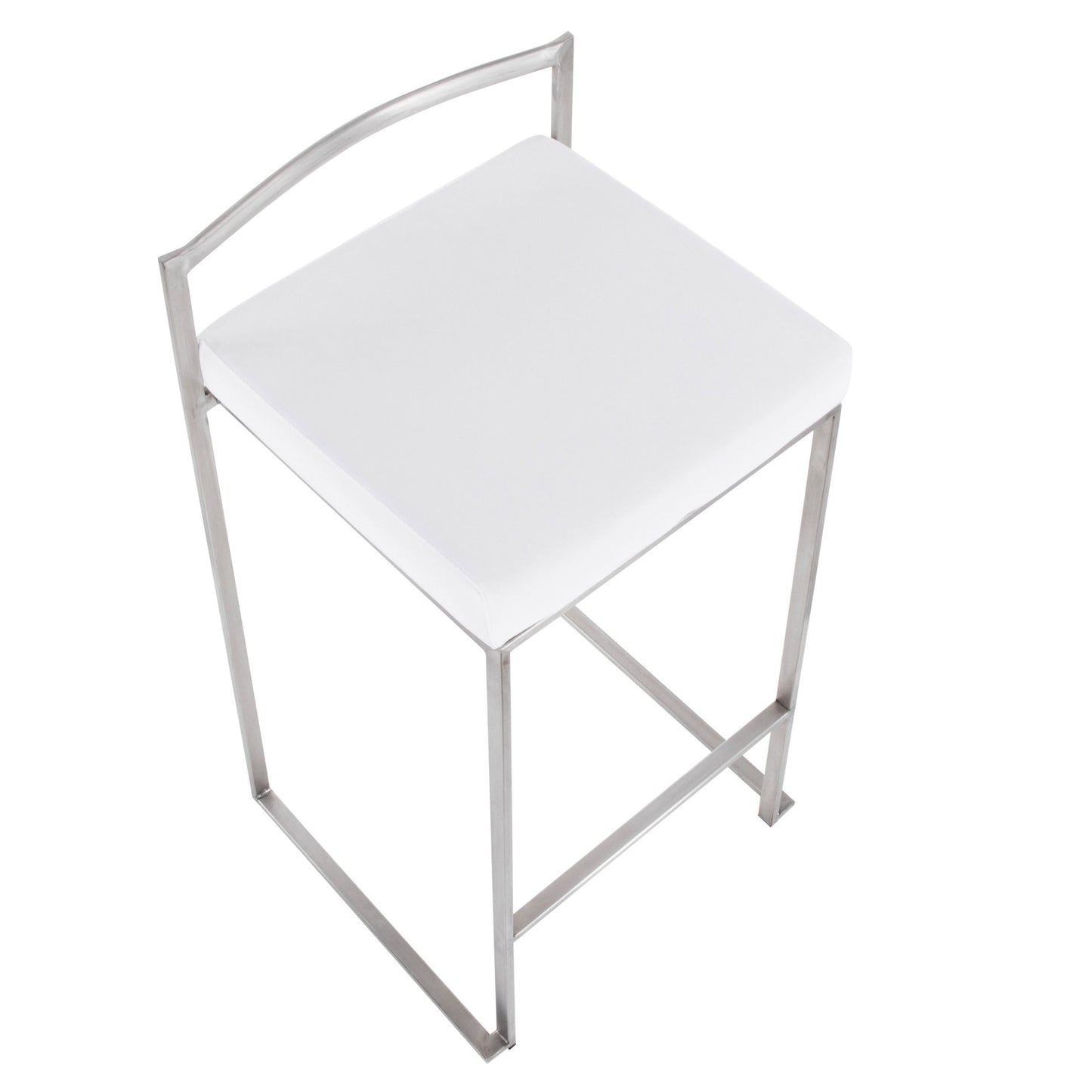Fuji Stacker 26" Fixed-Height Counter Stool - Set of 2