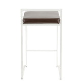 Fuji Stacker 26" Fixed-Height Counter Stool - Set of 2
