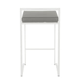 Fuji Stacker 26" Fixed-Height Counter Stool - Set of 2