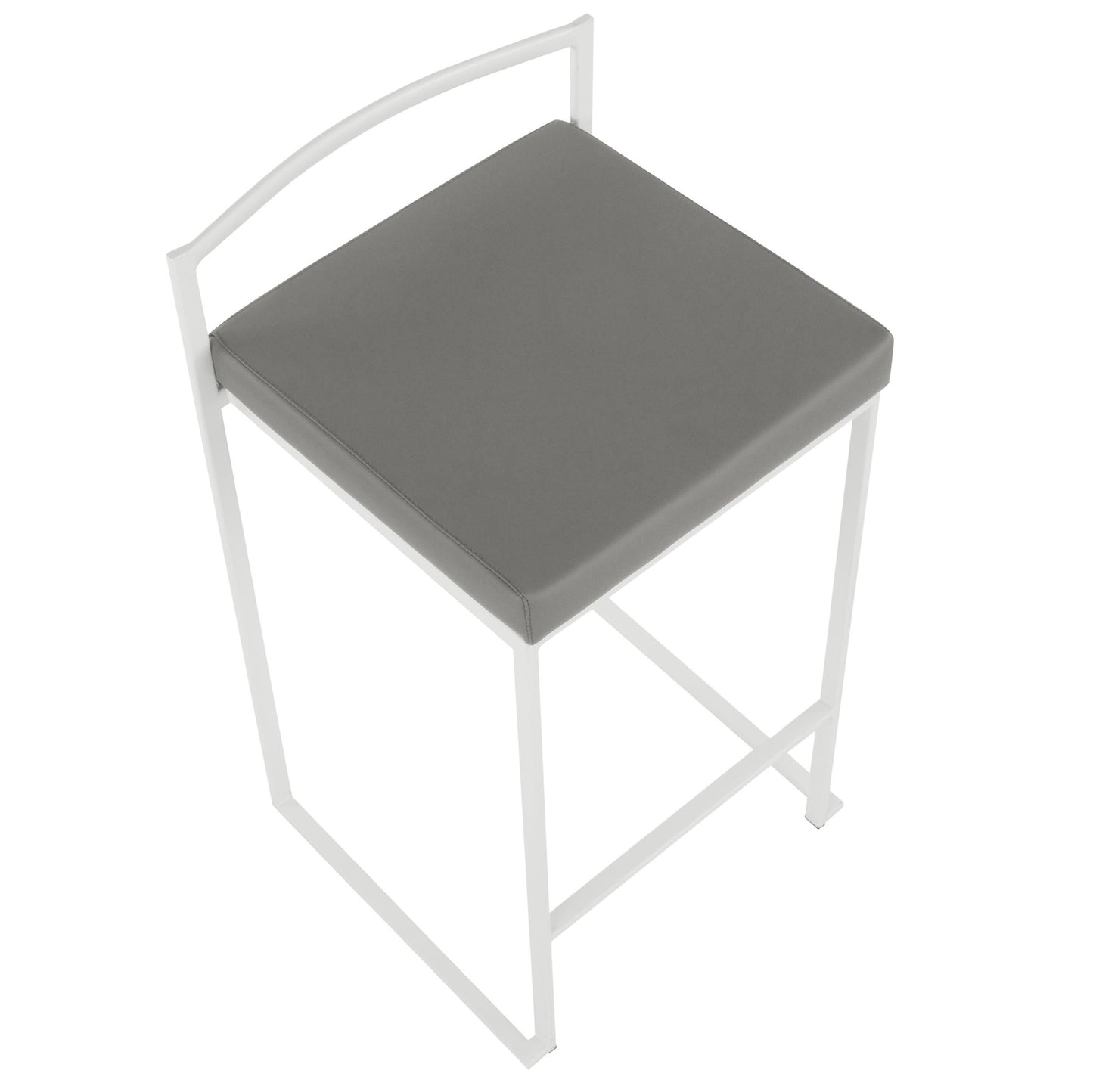 Fuji Stacker 26" Fixed-Height Counter Stool - Set of 2