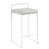 Fuji Stacker 26" Fixed-Height Counter Stool - Set of 2