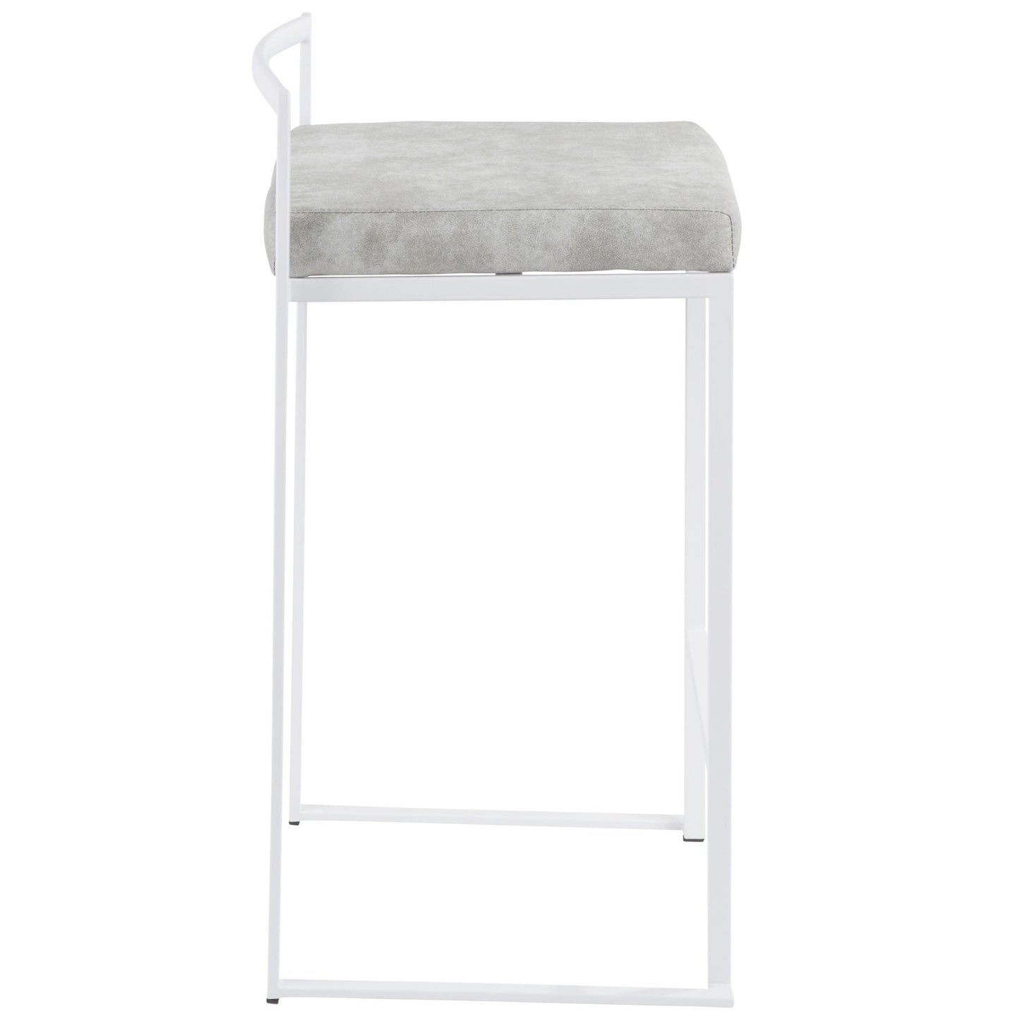 Fuji Stacker 26" Fixed-Height Counter Stool - Set of 2