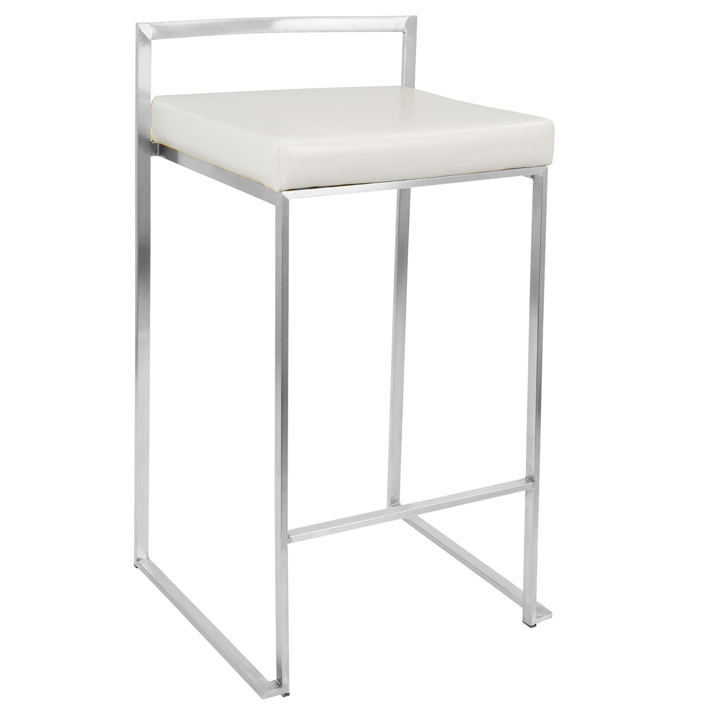 Fuji Stacker 26" Fixed-Height Counter Stool - Set of 2