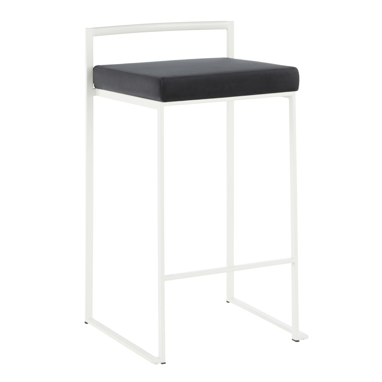 Fuji Stacker 26" Fixed-Height Counter Stool - Set of 2
