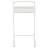 Fuji Stacker 26" Fixed-Height Counter Stool - Set of 2