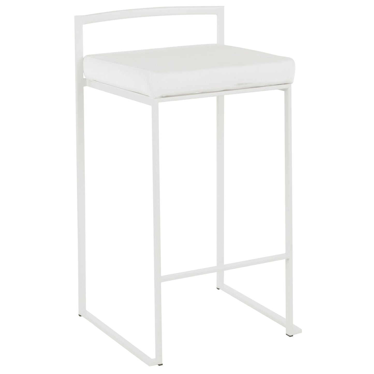 Fuji Stacker 26" Fixed-Height Counter Stool - Set of 2