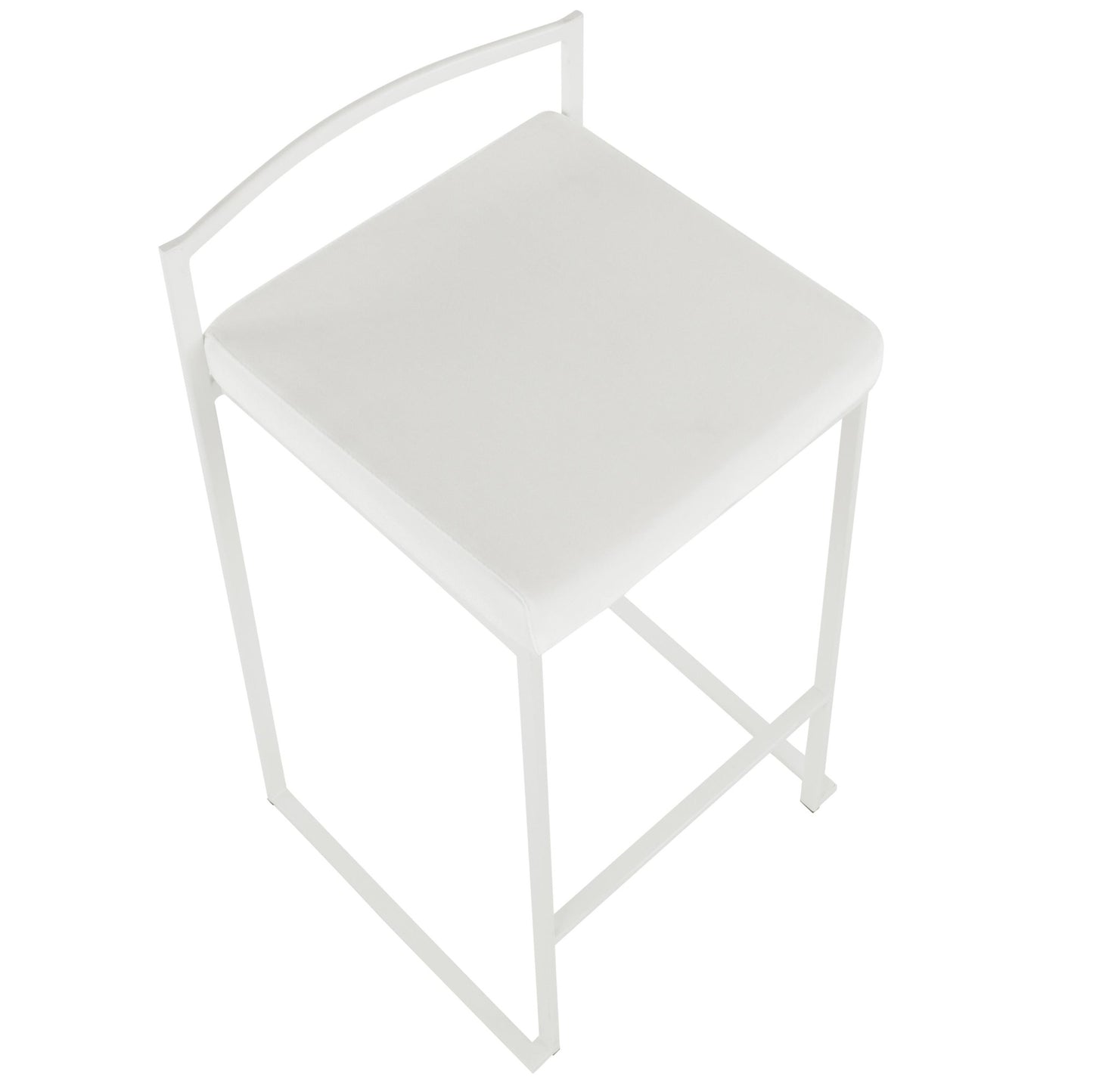 Fuji Stacker 26" Fixed-Height Counter Stool - Set of 2
